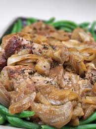 pork tenderloin with apples and onions
