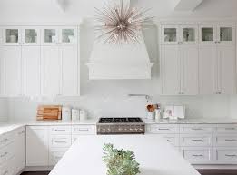 White Glass Arabesque Backsplash Tiles