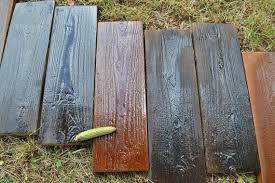 Molds Old Wooden Boards Concrete Mould