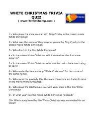 Buzzfeed staff can you beat your friends at this q. Kids Christmas Trivia Quiz Trivia Champ