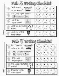 Kid friendly rubric checklist for student writing  perfect for     Picture  Writing Frameworks Procedure