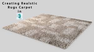 creating realistic rug carpet
