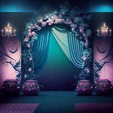 wedding backdrop wallpaper and cakes