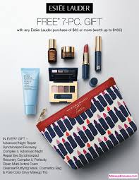 receive a free 7 pc gift with your 35 estée lauder purchase