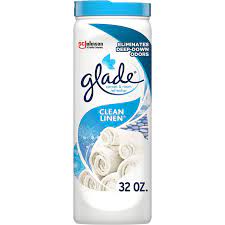 glade carpet room powder clean linen