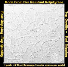 2m² polystyrene ceiling tile wall panel