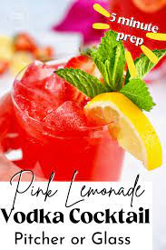pink lemonade vodka tail recipe