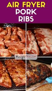 recipe this air fryer pork ribs