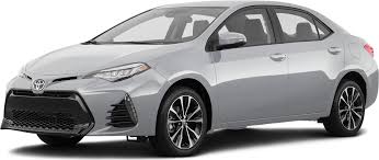 Despite being two different trim levels, you can count on the same engine, same suite of safety features, and a host of tech options to keep you going in either corolla trim. 2018 Toyota Corolla Values Cars For Sale Kelley Blue Book
