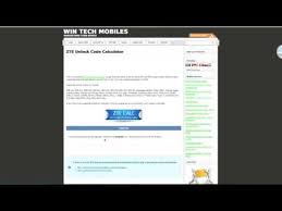 Zte dongle unlock code generator/calculator. Zte Unlock Code Calculator How To Youtube