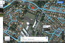 google maps satellite voir un