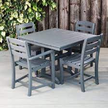 Recycled Plastic Garden Furniture For