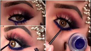bridal eyes makeup step by step