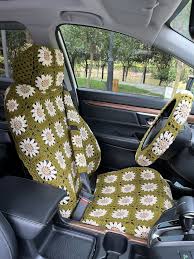 Car Seat Covershandmade Crochet