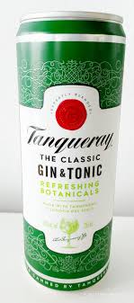 and tonic canned tanqueray gin