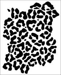 Leopard Stencil From The Stencil