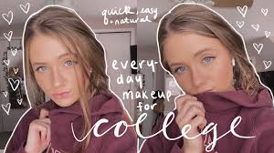 everyday college makeup routine 2020