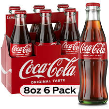 coca cola soda pop 8 fl oz 6 pack