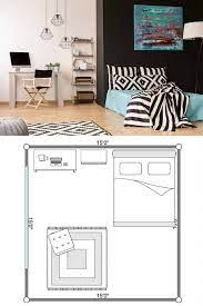 Layouts For A Bedroom With A Desk