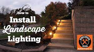 Installing Outdoor Landscape Lighting