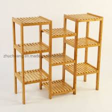 bamboo storage stand outdoor tall plant