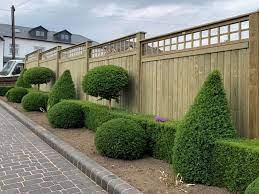 Attractive Front Garden Fence The