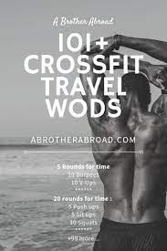 101 crossfit travel wods workouts for