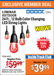 bulb color changing led string lights