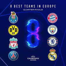 La ligue des champions de l'uefa 2019/2020 est la 64ème édition de cette épreuve. Ligue Des Champions Les Equipes Qualifiees En Quart De Finale