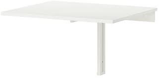 Bureau mural rabattable 17 meubles pliables astucieux de table. Ikea Norberg Mural Table De Baisse Feuille Blanc 74x60 Cm Amazon Fr Cuisine Maison