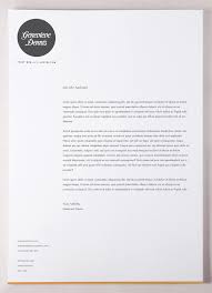 Cover Letter Stationery Template Letterhead Design Templates Free