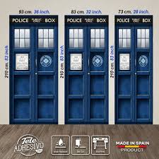 Door Stickers Tardis Doctor Who