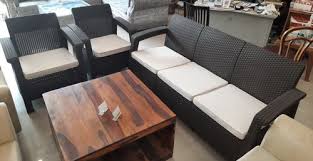 plastic sofa color brown at rs 19