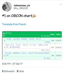 Ikon Gets 1 In Oricon Chart Tower Records Japan Allkpop