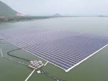 India's largest floating solar power plant in Ramagundam ...