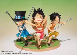 figuartszero luffy ace sabo promise of