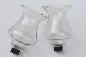 Hand Blown Glass Candle Cup Shades