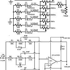 This audio processor isn't applying any unique function ics that tough to obtain parsonaly, and designed in only common purpose ics. Circuit Diagram Of Typical 5 Band Center Front Left And Right And 3 Download Scientific Diagram
