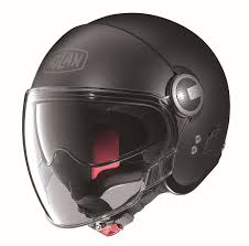 Nolan N21 Visor Open Face Motorcycle Helmet In Solid Colors Dot