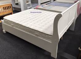 White Lobella Bed Frame With Footend