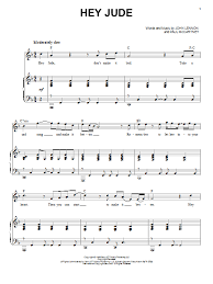 Made with synthesia and love. Hey Jude Piano Vocal Print Sheet Music Now
