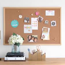 >>want to learn how to find your style and create your own unique decor plan? Cork Board The Container Store
