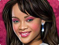 rihanna celebrity makeover games