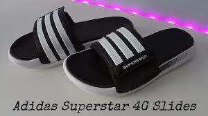 Enjoy a pair of adidas slides & wear the three stripes with pride. Adidas Superstar 4g Slides Unboxing Review On Feet Youtube