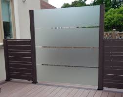 Custom Frosted Glass Privacy Screen