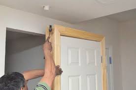 how to install pre hung doors