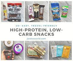 20 high protein low carb snacks