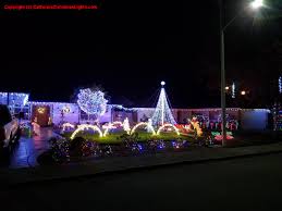 Christmas Lights Holiday Display At 845 Seminole Dr