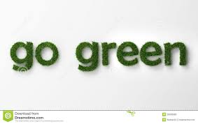 Go Green Stock Illustration Illustration Of Written 30936360