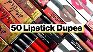 50 affordable lipstick dupes for